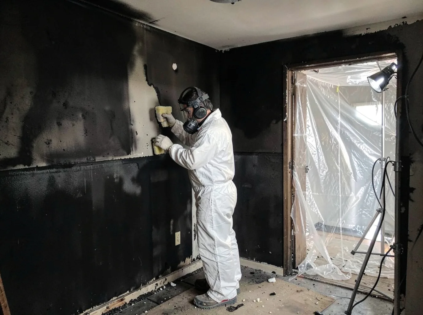 Fire Damage Restoration company in New Lothrop, MI